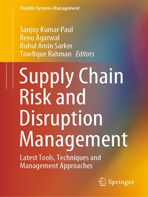 cover image of Supply Chain Risk and Disruption Management